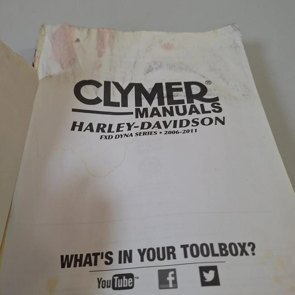 Clymer Harley Davidson FXD Dyna Series 2006-2011 Repair Manual Maintenance Guide